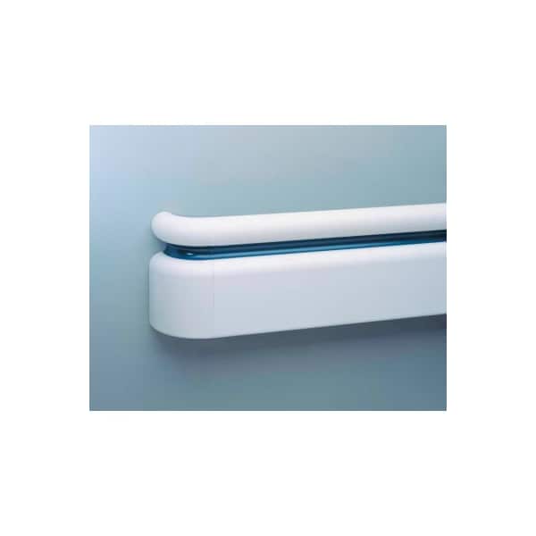 Pawling Pawling PETG Handrail/Crashrail Combination, 12' x 1-1/2 x 6-1/4 BR-400P-12-718 - main